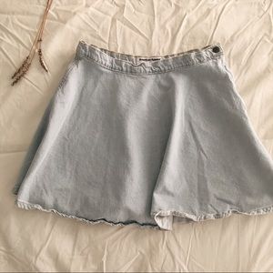 American Apparel Denim Skirt